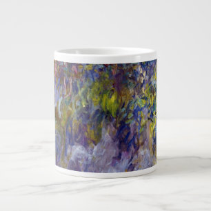 Taza De Café Gigante Wisteria (mitad izquierda) por Claude Monet