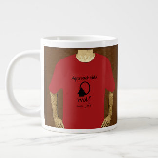 Taza De Café Gigante Wolf Mug Ft. Gráficos de J.H.T
