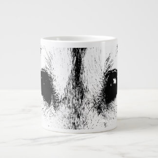 Taza De Café Gigante Wolf Pup Coffee Mug Wild Dog Jumbo Cups Sled Dog