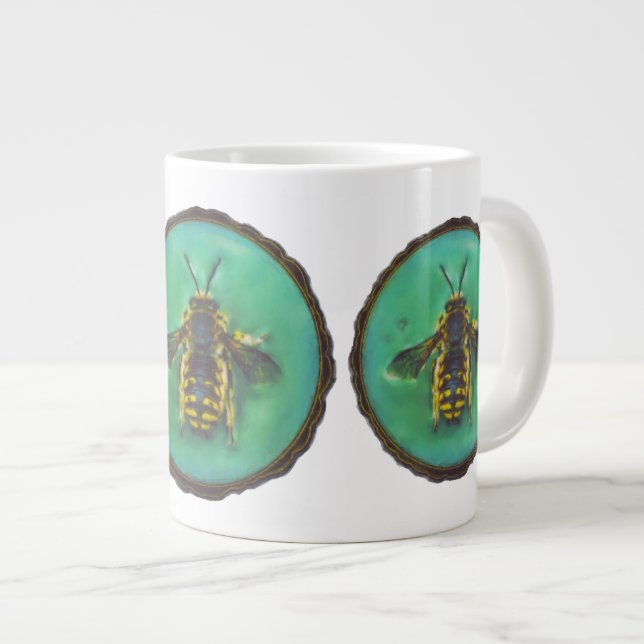 Taza De Café Gigante Wool Carder Bee (Derecha)