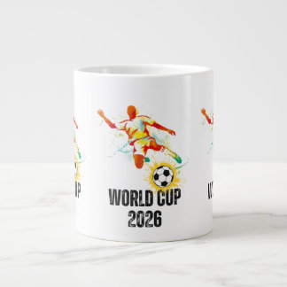 Taza De Café Gigante World Cup Soccer 2026 Souvenir Mug