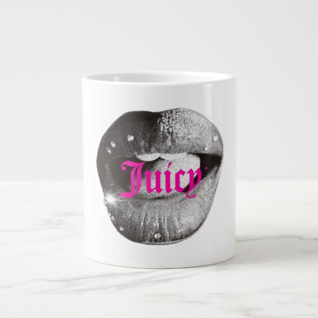 Taza De Café Gigante Y2K Glossy Lips Mug – Retro Bratz-Inspired  (Frente)