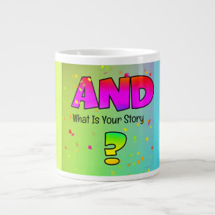 Taza De Café Gigante ¿Y Cuál Es Tu Historia?