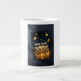 Taza De Café Gigante Year 2026 – Fresh Start Greet Specialty Mug