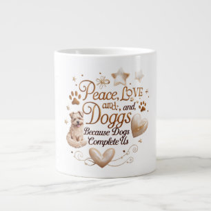 Taza De Café Gigante Yorkie Love Jumbo Mug