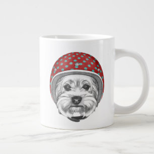 Taza De Café Gigante Yorkshire Terrier Daredevil