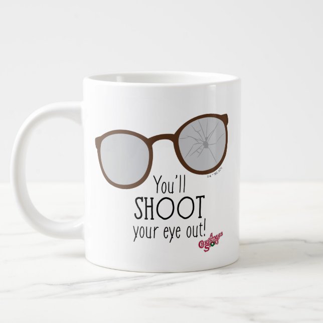 Taza De Café Gigante You'll Shoot Your Eye Out! (Izquierda)