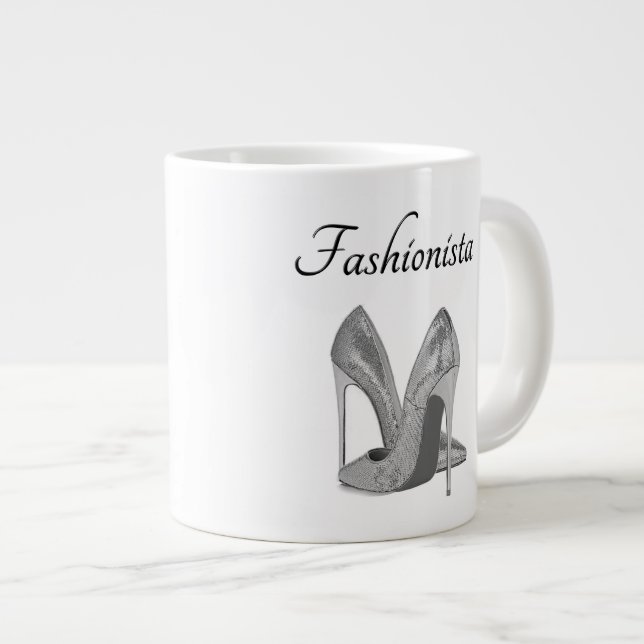 Taza De Café Gigante Zapatos de tacón alto de Fashionista (Derecha)