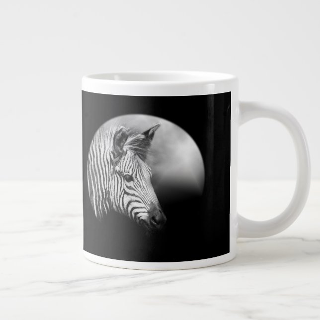 Taza De Café Gigante Zebra Foal (Derecha)