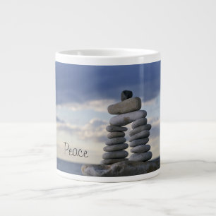Taza De Café Gigante Zen Rocks Mug