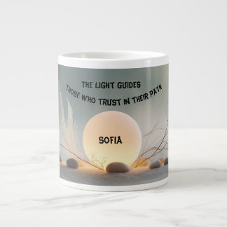 Taza De Café Gigante Zen Serenity 20oz Full Wrap Mug