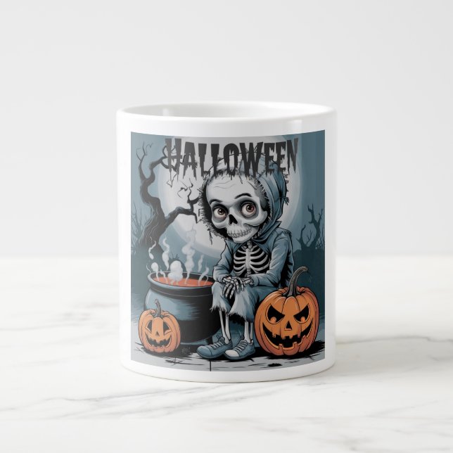 Taza De Café Gigante Zombie Mug (Frente)