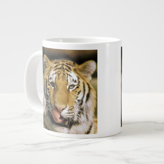 Taza De Café Gigante Zoológico de Tiger Michigan (Izquierda)