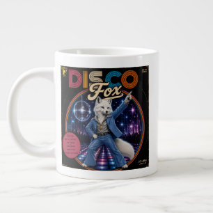 Taza De Café Gigante Zorro de Disco