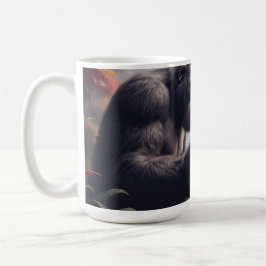 Taza De Café Gigantesco amor a los gorilas