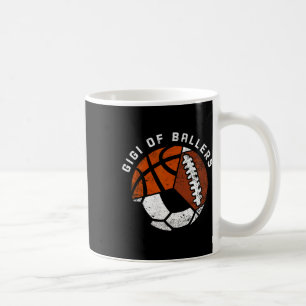 Taza De Café Gigi de Byllers divertido fútbol Bysketbyll Footby