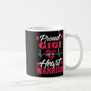 Taza De Café Gigi De Un Guerrero Del Corazón Concienciación Del