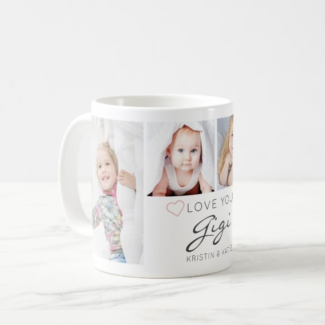 Taza De Café GIGI GIGI manuscrito 4 Foto (Anverso izquierdo)