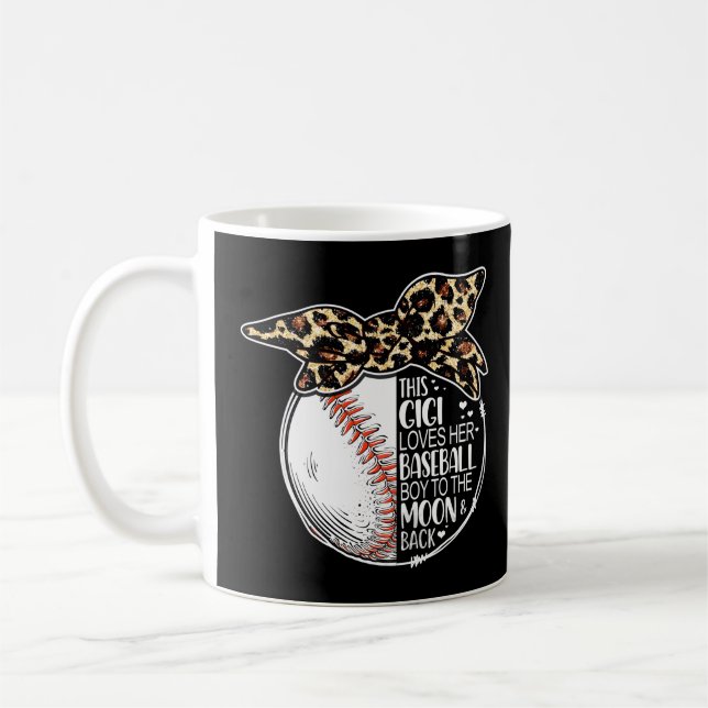 Taza De Café Gigi Leopard Messy Bun (Izquierda)