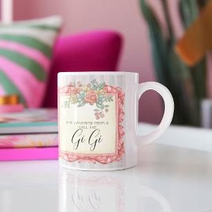 Taza de café Gigi - Regalo para abuelos