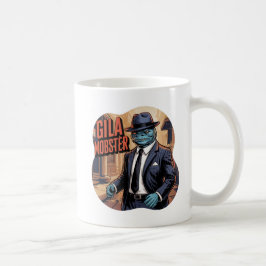 Taza De Café Gila Mobster Ilustracion Combo Creatura Graciosa