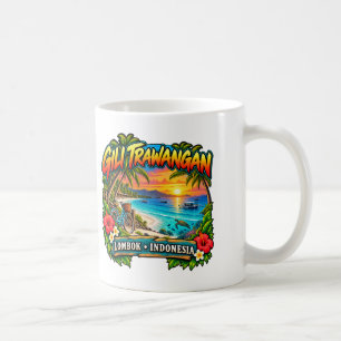 Taza De Café Gili Trawangan Lombok Personalizado