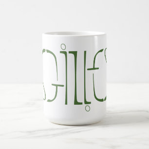 Taza De Café Gilles Lettering Mug