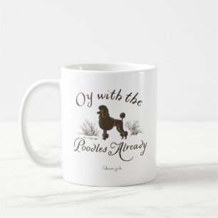 Taza De Café Gilmore Girls Oy con los PoodlesDiseño