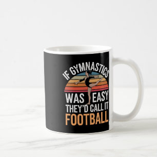 Taza De Café Gimnasia Gimnasta Niña Voltereta Negra Uni-niño 