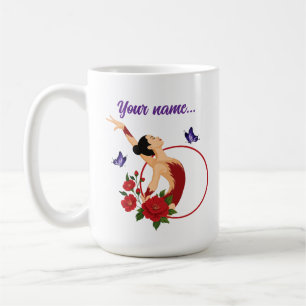 Taza De Café Gimnasia Rítmica Personalizada