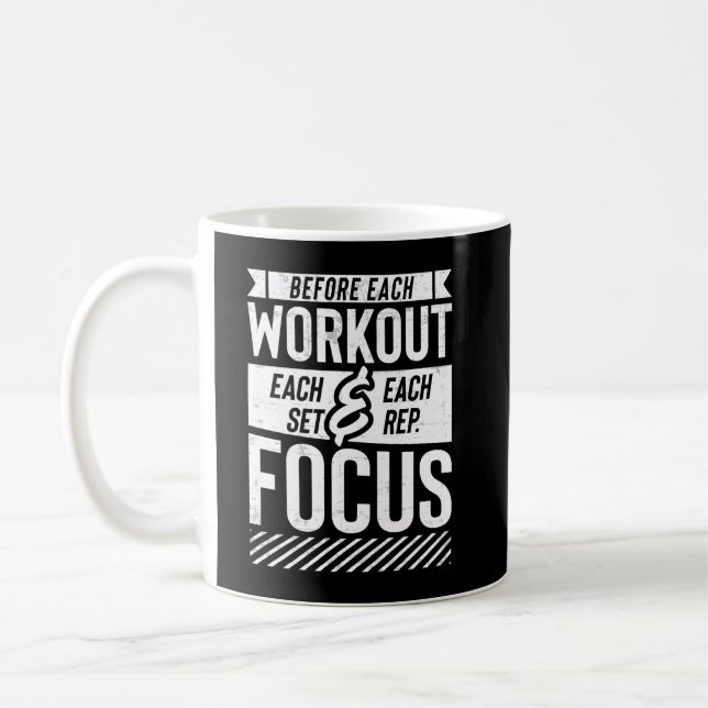 Taza De Café Gimnasio Curso de entrenamiento Sexo Motivador (Izquierda)