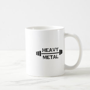Taza De Café Gimnasio de Heavy Metal Fitness Pesas Culturismo