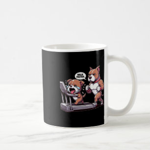 Taza De Café Gimnasio Pit Bull Gym Fitness - Cuerpo de elevació