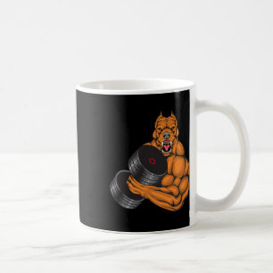 Taza De Café Gimnasio Pit Bull Gym Fitness - Cuerpo de elevació