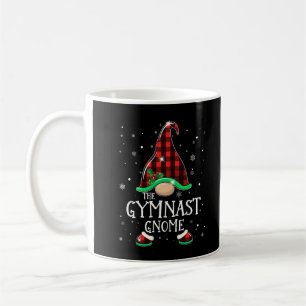 Taza De Café Gimnast Gnome Buffalo Navidades de correspondencia