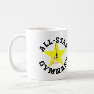 Taza De Café Gimnasta de todas las estrellas