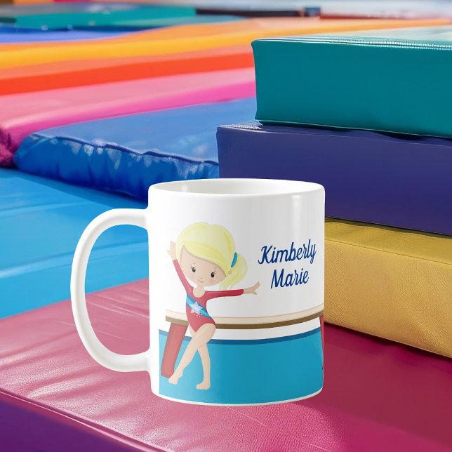 Taza De Café Gimnasta personalizada Chica de gimnasia (Subido por el creador)