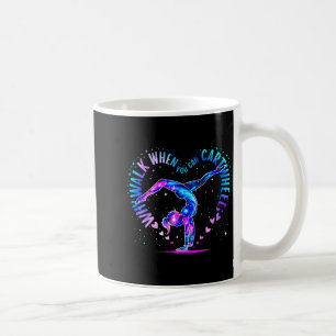 Taza De Café Gimnasta Solo Una Chica Que Ama La Gimnasia Para M