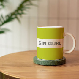 Taza De Café Gin Guru Lime Green Gin