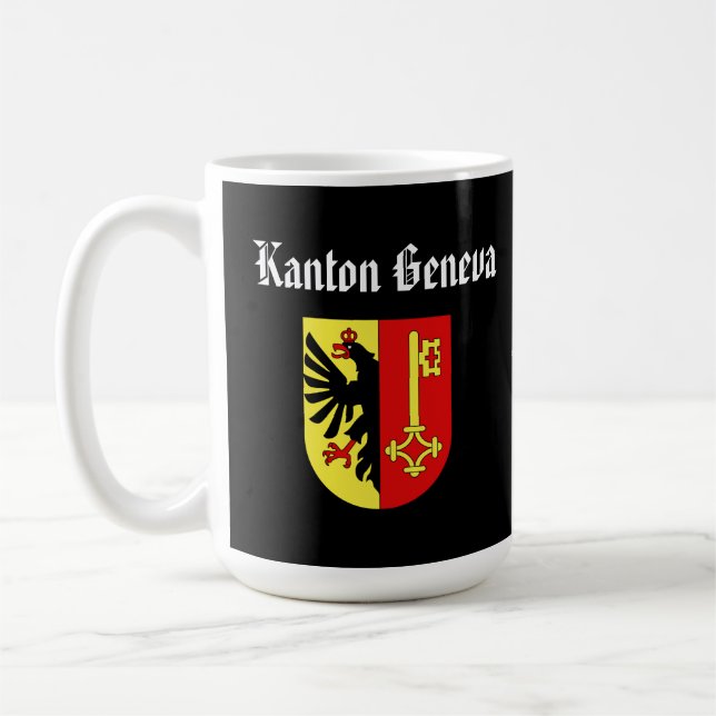 Taza De Café Ginebra* Café con armas de abrigo (Izquierda)