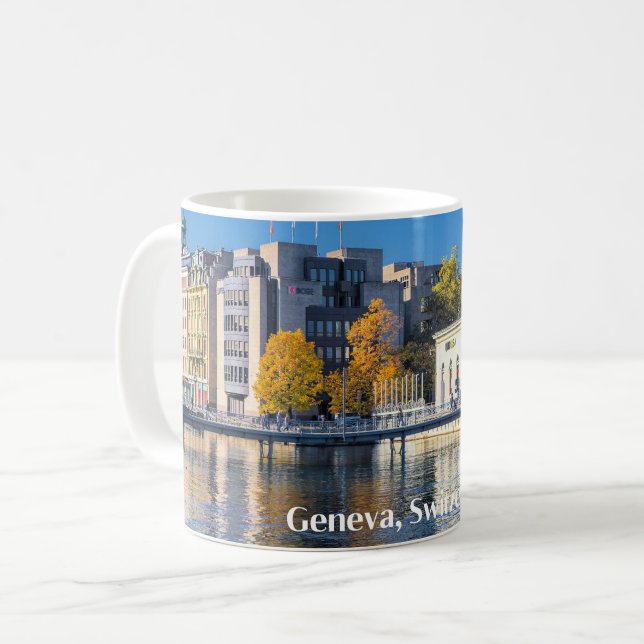 Taza De Café Ginebra, Suiza (Anverso izquierdo)