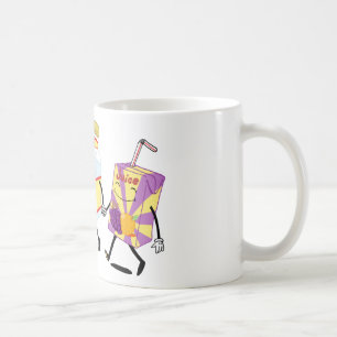 Taza De Café Ginebra y jugo