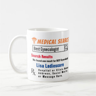 Taza De Café Ginecólogo Funny Search Gige Mug