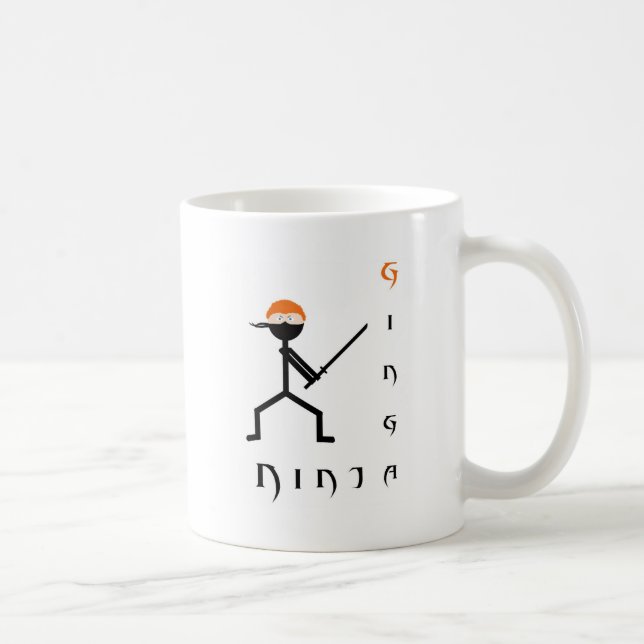 Taza De Café Ginga Ninja (Derecha)