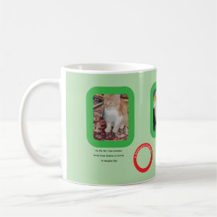 Taza De Café Ginger Cat Whimsical Navidades Classic Mug, 11 oz