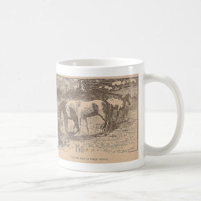 Taza De Café Ginger Nos Dijo Estas Cosas (Derecha)
