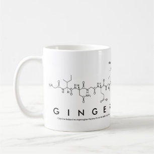 Taza De Café Ginger peptide nombre mug