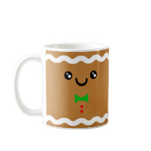 Gingerbread Cookie Navidades personalizados Mug
