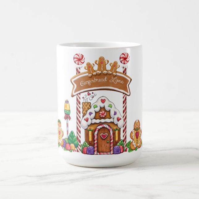 Taza De Café Gingerbread Lane Gingerbread Hombre Café Mug (Centro)