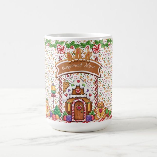 Taza De Café Gingerbread Lane Gingerbread Hombre Café Mug (Centro)